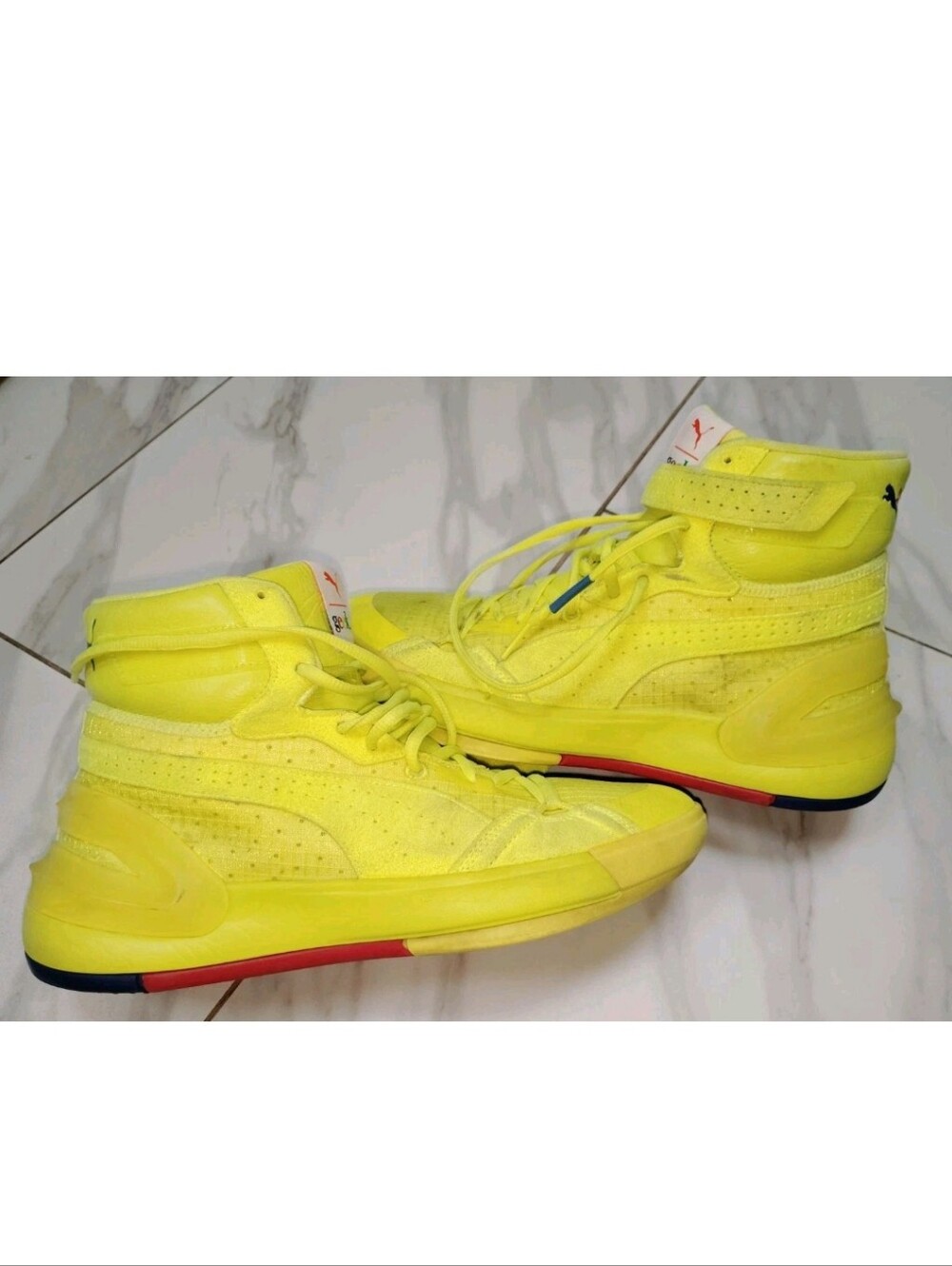 Fashion Geek x Puma Sky Modern Geek Safety Yellow Men's Sz. 9
